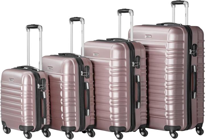 Actual product image Zelsius 4-piece hard case set (Hand luggage (up to 50 litres), M (50 - 90l), L (90 - 115l))