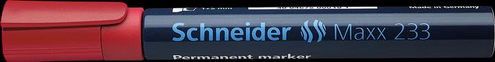 Produktbild Schneider Permanentmarker Maxx 233 Strichstärke: 1-5 mm Schreibfarbe: rot (Rot, 5 mm, 1 x)