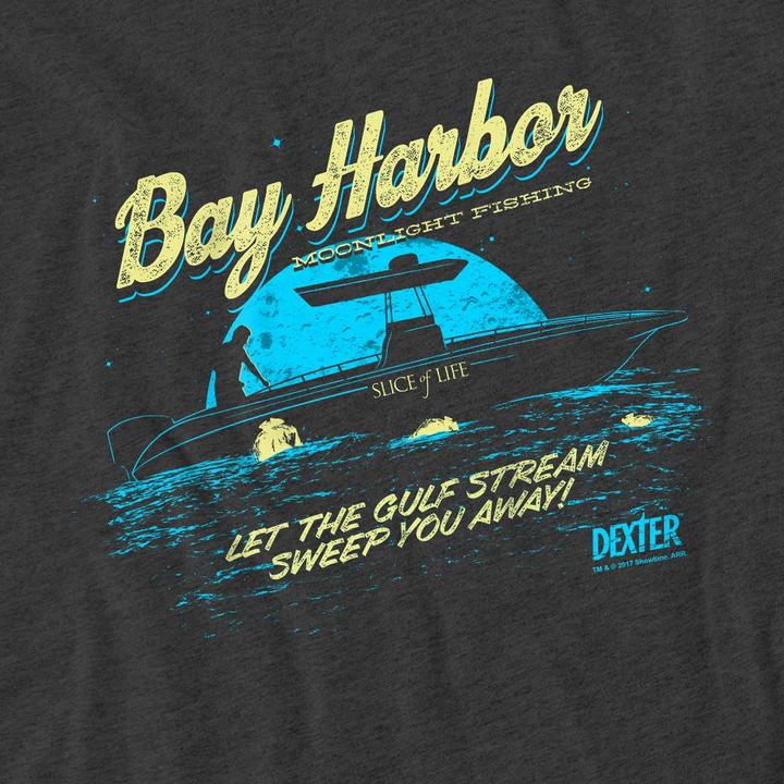 Actual product image IVF Hartmann Unisex Adult Moonlight Fishing T-Shirt (S)