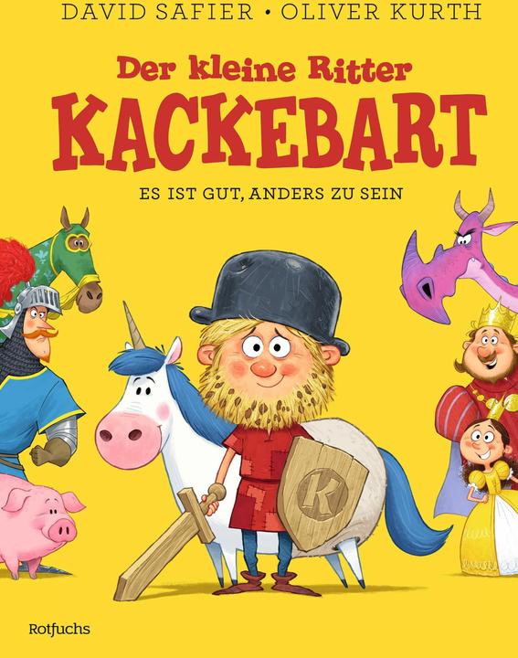 Actual product image Rotfuchs Der kleine Ritter Kackebart (German, David Safier, Oliver Kurth, 2024)