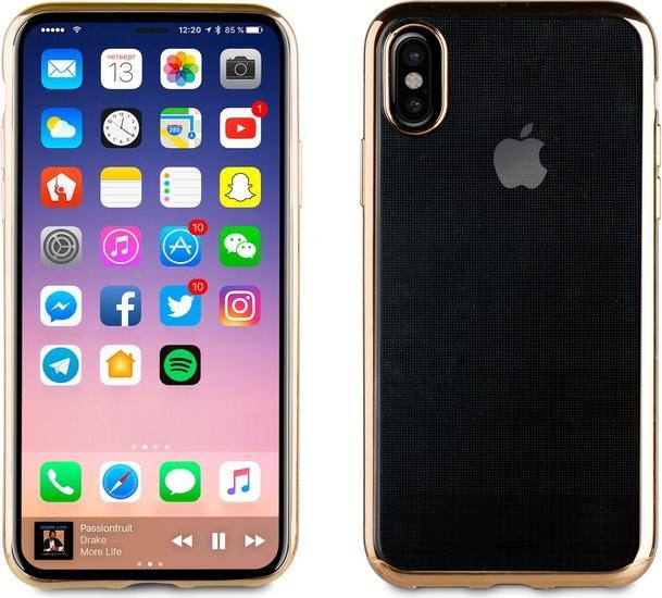 Actual product image Muvit Coque Bling Or Apple Iphone X XS (Apple iPhone X)