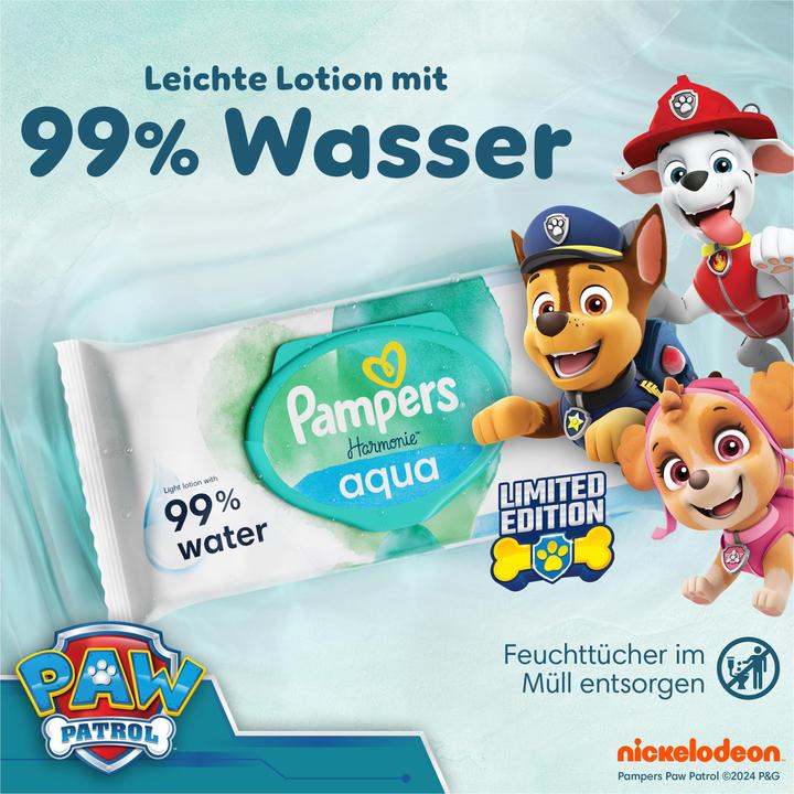 Produktbild Pampers Harmonie Aqua (720 Stück)