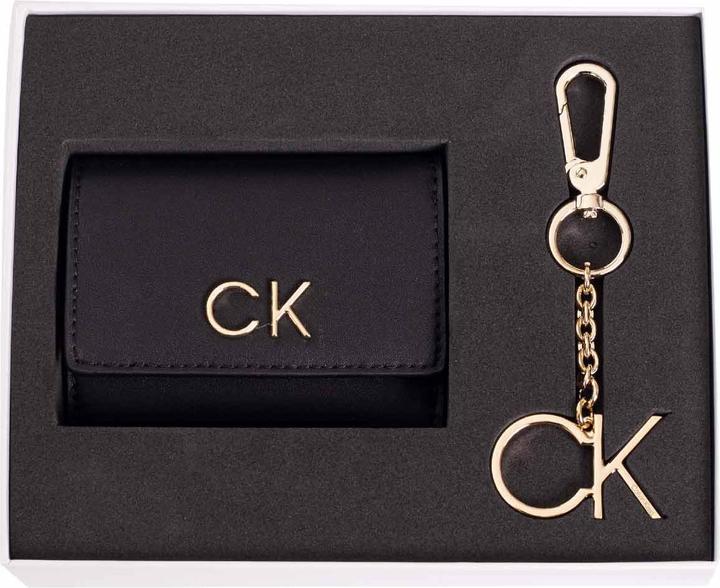 Produktbild Calvin Klein Re-Lock Trifold + Keyfob XXS Black