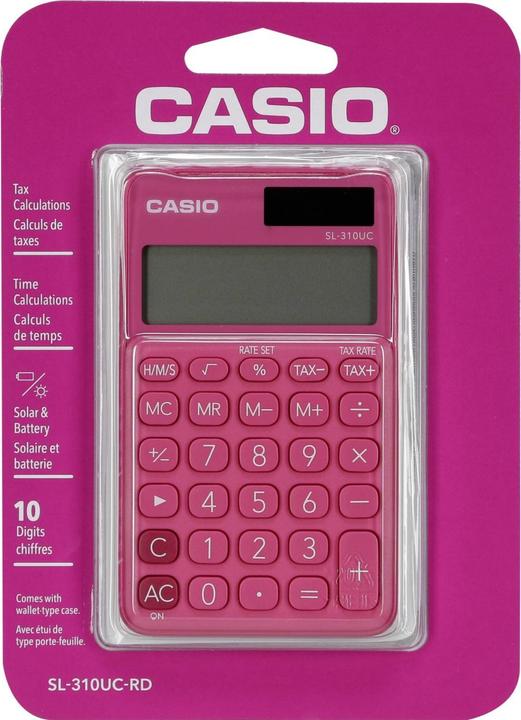 Immagine prodotto Casio Sl-310uc (Celle solari, Batterie)