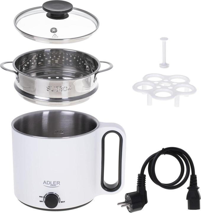 Produktbild Adler AD 6417 Electric pot 5in1, White
