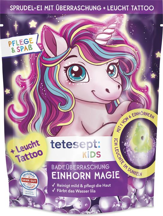 Produktbild Tetesept Kids Badeüberraschung Einhorn Magie (Badeperlen)