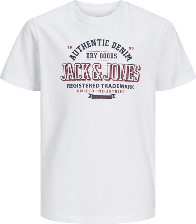 Jack & Jones JJELOGO TEE SS ONECK 2COL 24/25 NOOS JNR