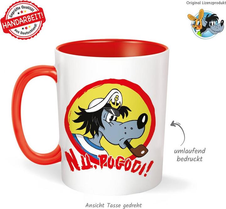 Produktbild Tasse Hase & Wolf Nu pogodi Nu (300 ml, 1 x)