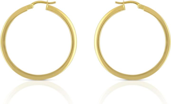 Muau Creolen (750/18K Gelbgold)