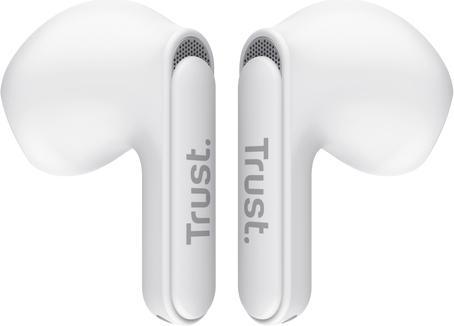 Productafbeelding Trust Yavi Bt Enc Oortelefoon Wit (ANC, 6 h, Bedraad)