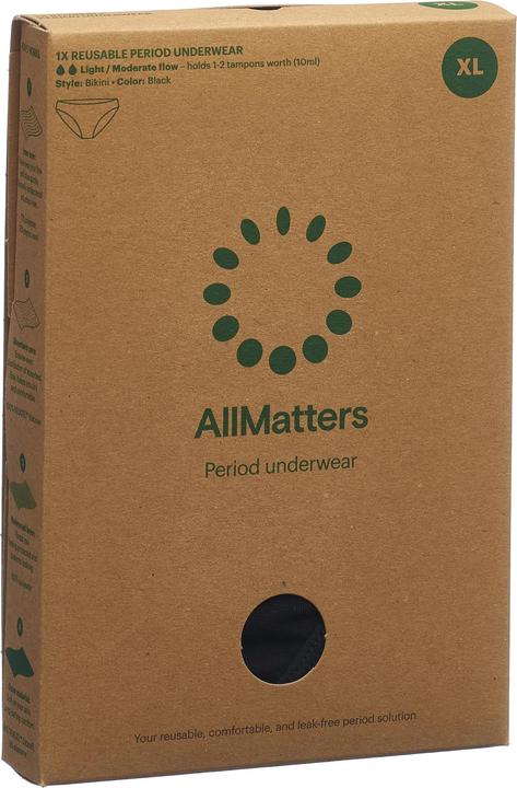 Actual product image AllMatters Period Underwear (XL)