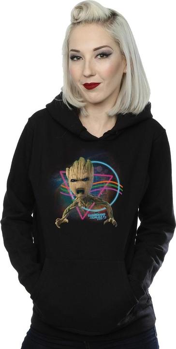 Image du produit - Sweat à capuche GUARDIANS OF THE GALAXY NEON GROOT - Femme (M)