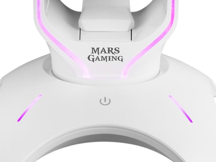 Immagine prodotto Mars Gaming Supporto Casque Mhhpro W RGB (Blanc)