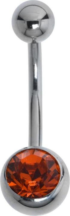 Bijouteria Bauchpiercing (Titan, Kristall)
