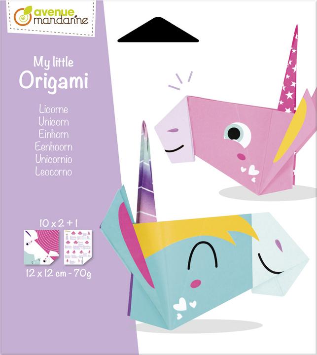 Actual product image Avenue Mandarine My Little Origami Unicorn (70 g/m², 540 x)