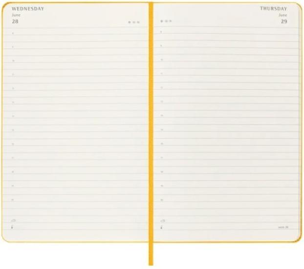 Actual product image Moleskine Daily calendar (A5, English)