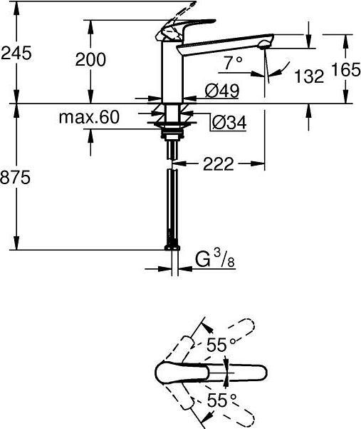 Nährwerte und Zutaten Grohe Eurosmart