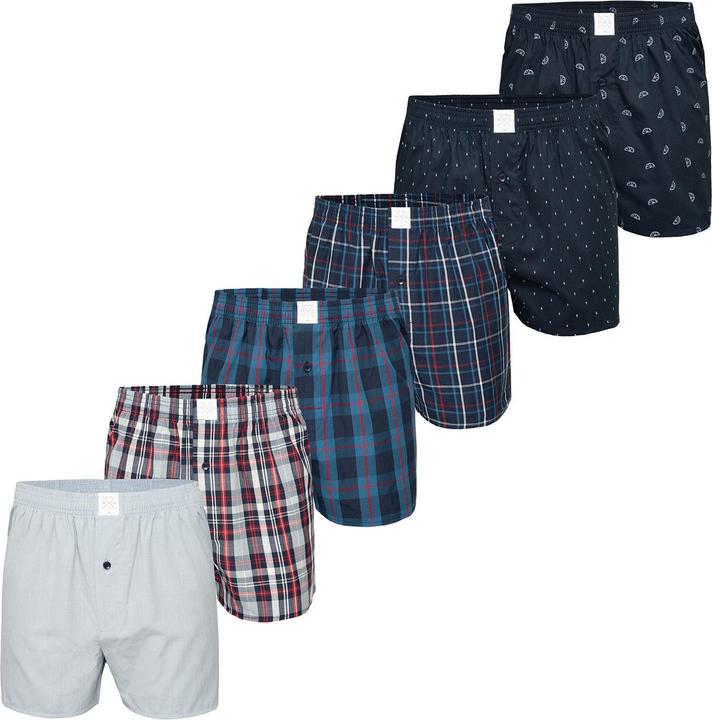 Actual product image Mg-1 Boxer Classic Checks (XL, pack of 6)