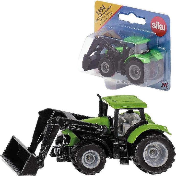 Actual product image Siku Deutz-Fahr with front loader