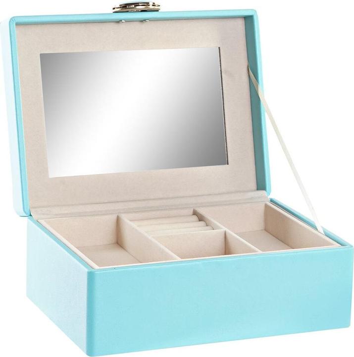 Actual product image DKD Home Decor Box-Schmuckkästchen grün Holz MDF 17 x 13 x 8,5 cm