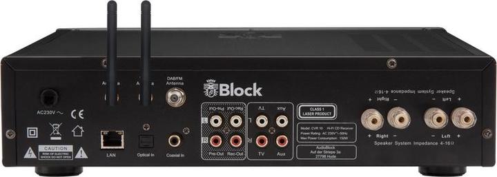 Immagine prodotto Block RICEVITORE CVR-10 NERO (Stereo, FM, DAB+)