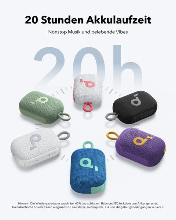 Productafbeelding soundcore Select 4 Go zwart (20 h, Voeding via USB)