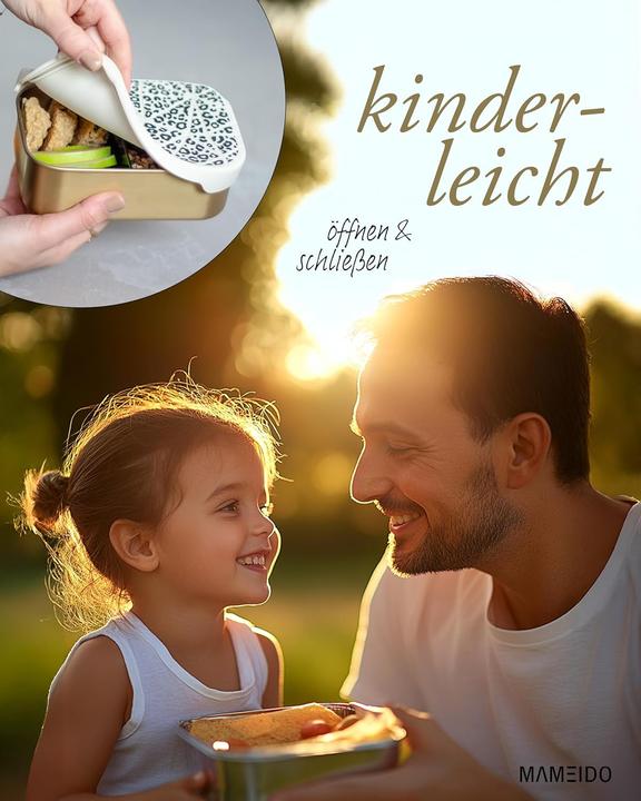 Produktbild Mameido Brotdose, unterteilt