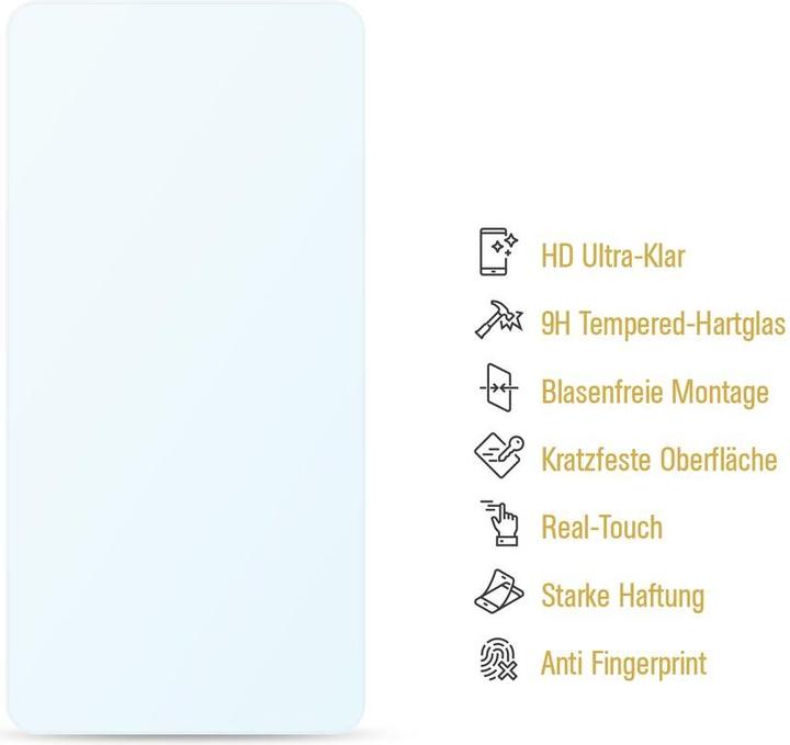 Actual product image Protectorking 2x 3D A++ real tempered 9H armoured glass CLEAR (2 Piece, Samsung Galaxy S21 FE)