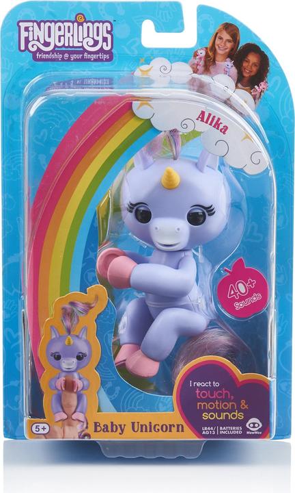 Produktbild WOW FINGERLINGS Einhorn Alika, lila, 3709