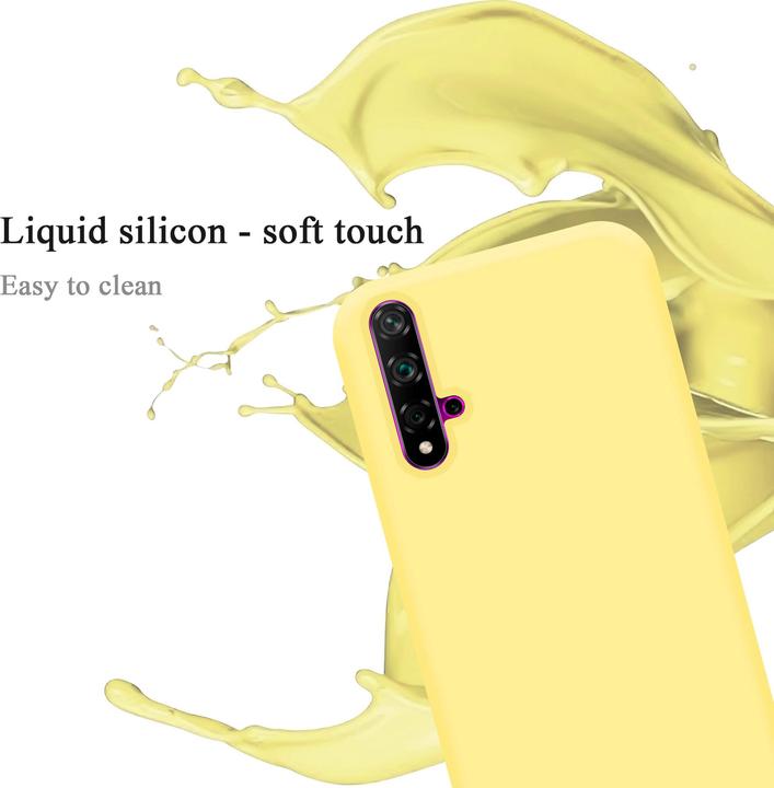 Image du produit Cadorabo TPU Liquid Silicone Case Cover (TCL 20S, K20, Huawei Nova 5T)