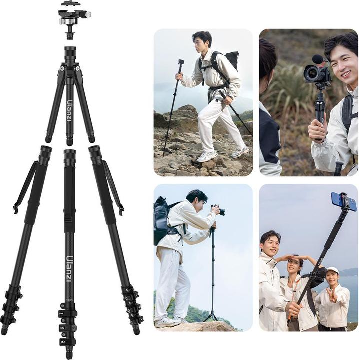 Actual product image Ulanzi TT35 Hicking Stick Tripod Kit