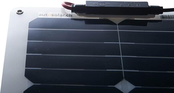 Actual product image Autosolar 20W solar panel flexible 12V (20 W, 0.50 kg)