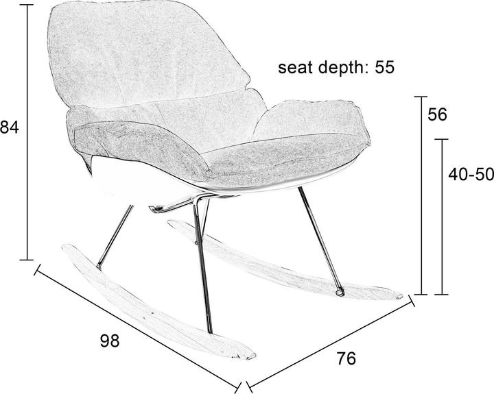 Image du produit White Label Living Chair