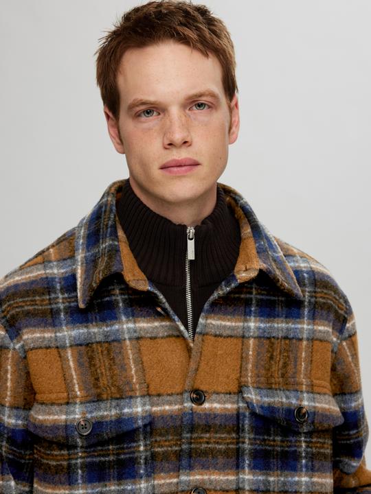 Image du produit Selected Homme Shacket à carreaux (M)