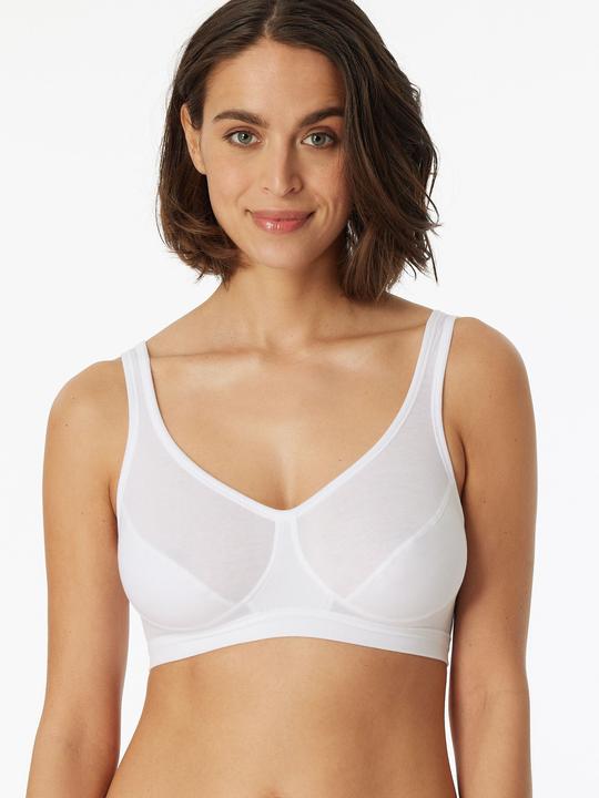 Immagine prodotto Schiesser Bustier 95/5 in cotone organico imbottito (85 B, confezione da 4)