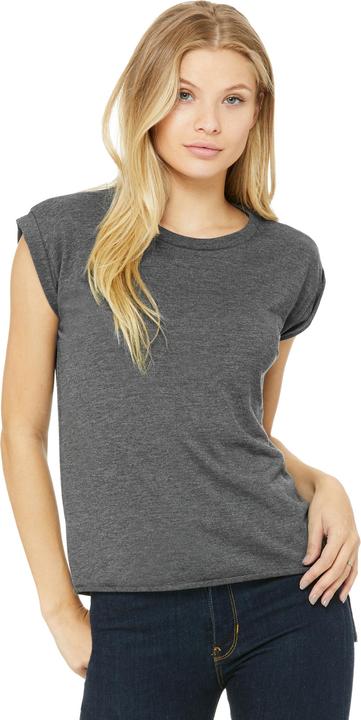 Image du produit Bella Canvas T-shirt musclé Manches roulées (M)