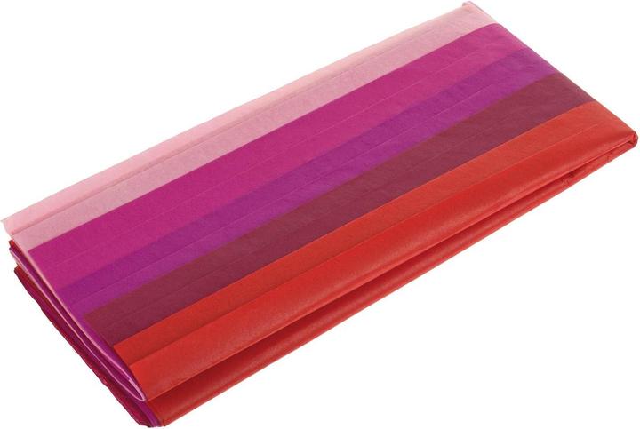 Produktbild Folia Seidenpapier Ton in Ton Mix rot (20 g/m², 10 x)