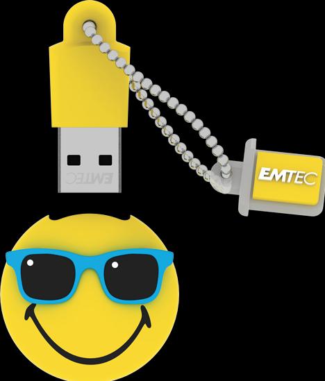 Productafbeelding Emtec Mr Hawaï Geel (16 GB, USB-A)