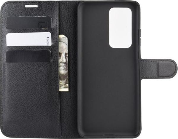 Produktbild MU Classic Litchi Leder Bookcover Series (Huawei P40 Pro+)