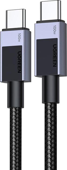 Actual product image Ugreen USB-C to USB-C PD charging cable L512 (gray) 0.5m (0.50 m)
