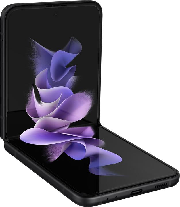 Produktbild Samsung Galaxy Z Flip3 5G EU (256 GB, Phantom Black, 6.70", SIM + eSIM, 12 Mpx, 5G)