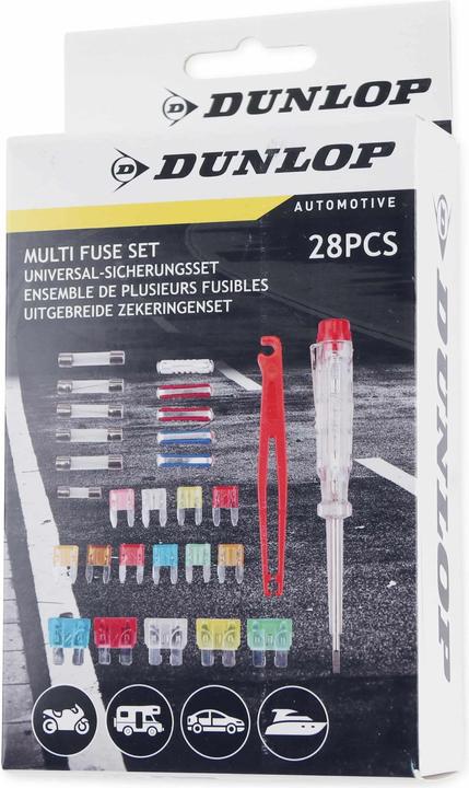 Dunlop Set di fusibili universali (30 A)