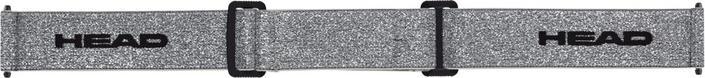 Actual product image Head Strap Silver (Ski goggle strap)