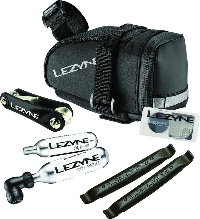 Actual product image Lezyne CO2 kit (0.50 l, Saddle bag)