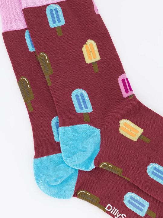 Image du produit DillySocks We All Scream For Ice Cream (Nous crions tous pour la crème glacée) (36 - 41)