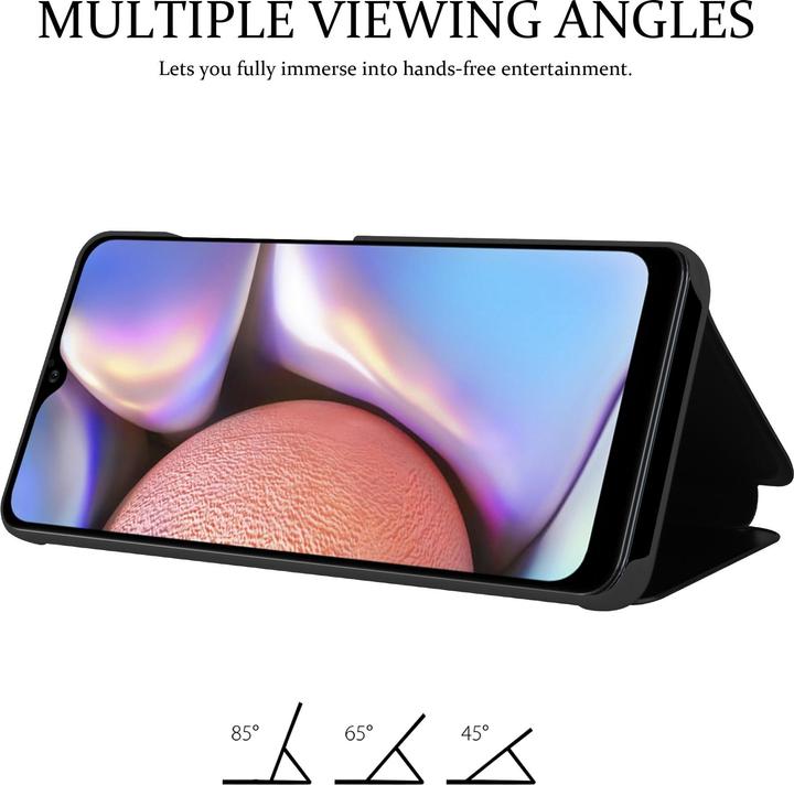 Actual product image Cadorabo Book Smart View Mirror Cover (Samsung Galaxy A10s)