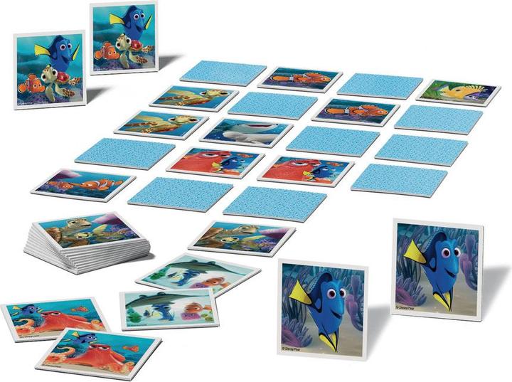 Actual product image Ravensburger Finding Dory memory (German, French)