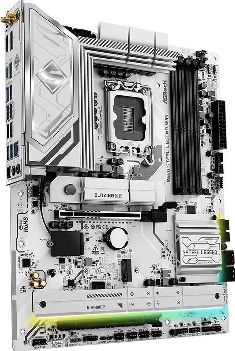 Immagine prodotto AsRock B860 Steel Legend WiFi DDR5 Intel S retail (LGA 1851, Intel B860, ATX)