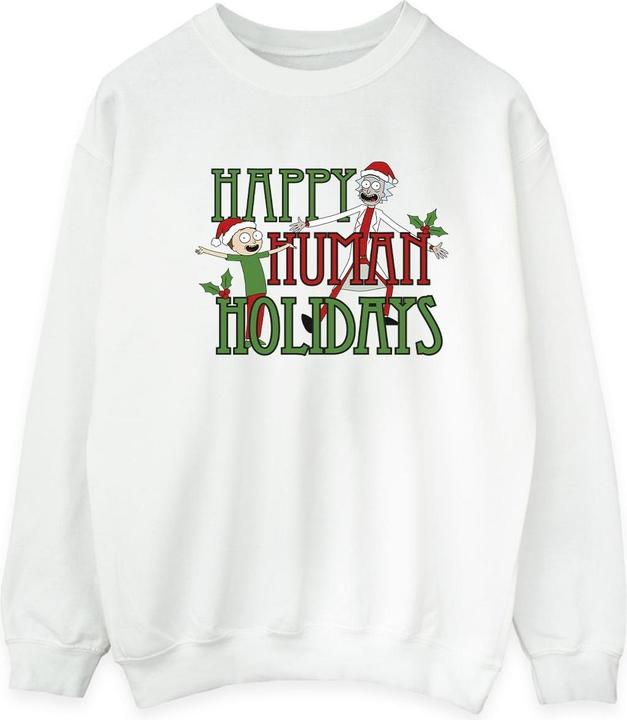Produktbild Rick And Morty Happy Human Holidays Sweatshirt (XXL)