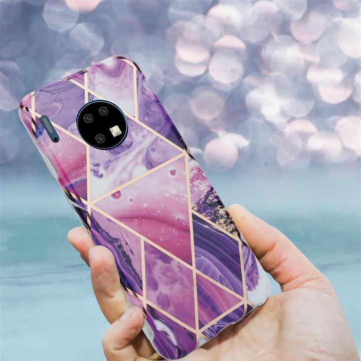 Immagine prodotto Cadorabo IMD TPU Colourful Marble Cover (Mate 30)